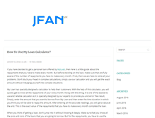 Tablet Screenshot of j-fan.com